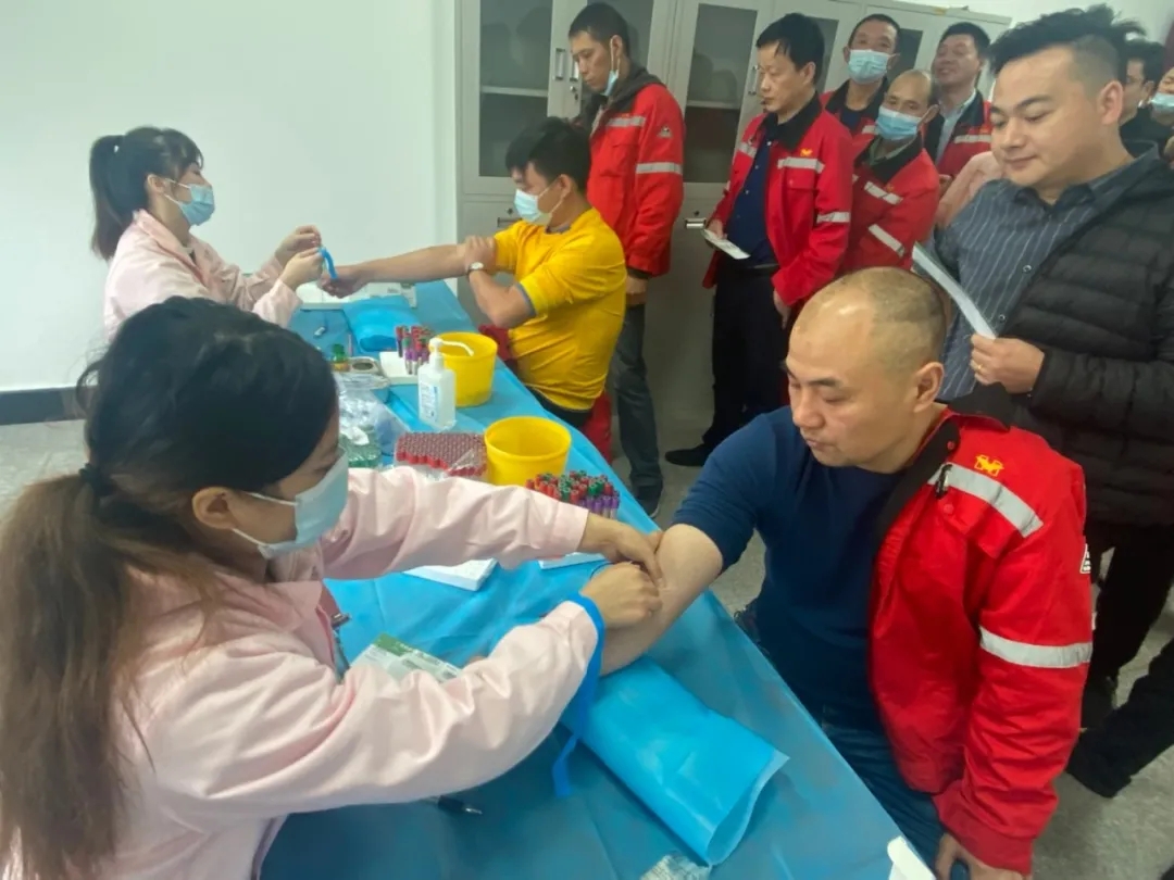 开云化机：关爱职工健康 开展职业健康体检(图3)